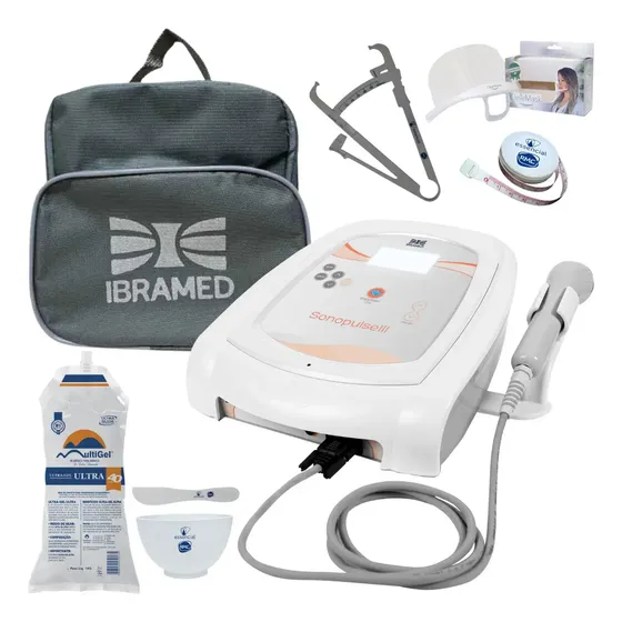Sonopulse Iii Ultrassom Ibramed 1 MHz e 3 MHz Contínuo e Pulsado