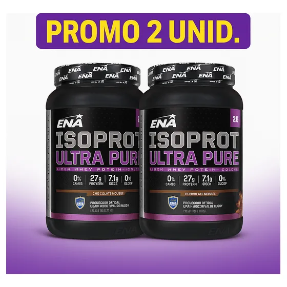 Isoprot Ena Whey Protein 100% Aislada 2 X 1 4 Lb Sin Lactosa