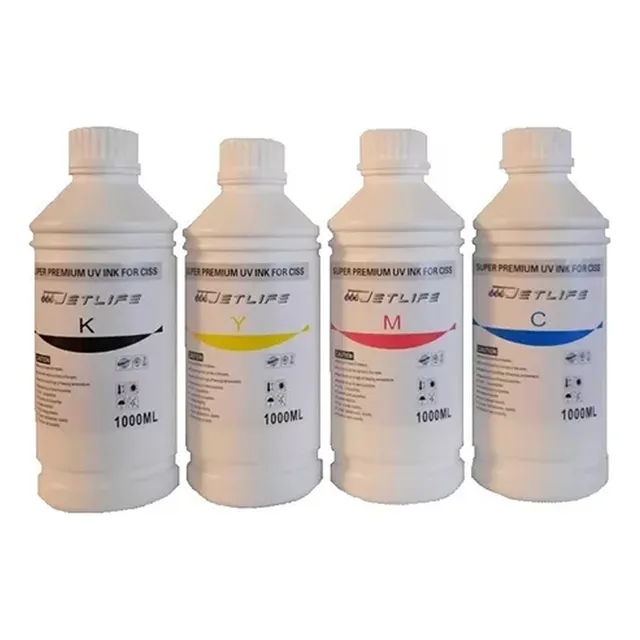Tintas Uv Jetlife Tinta Dye Impresoras De Tinta Continua 1l
