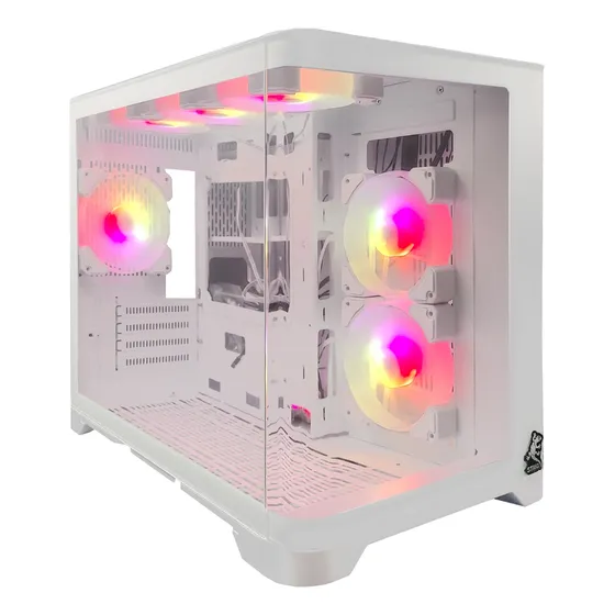 Case Strig Goanna Micro-atx 6 Fan Argb Mid Tower Gaming