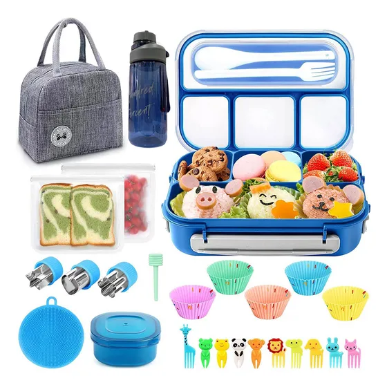 Set X27 Lunchera Térmica Tupper Vianda+ Botella+ Acc El Rey