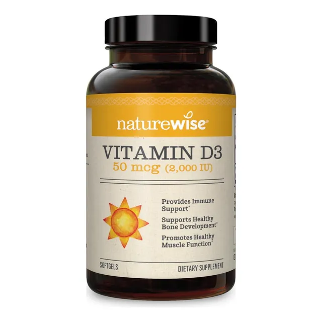 Vitamina D3 2000 Iu Naturewise 360 Softgel