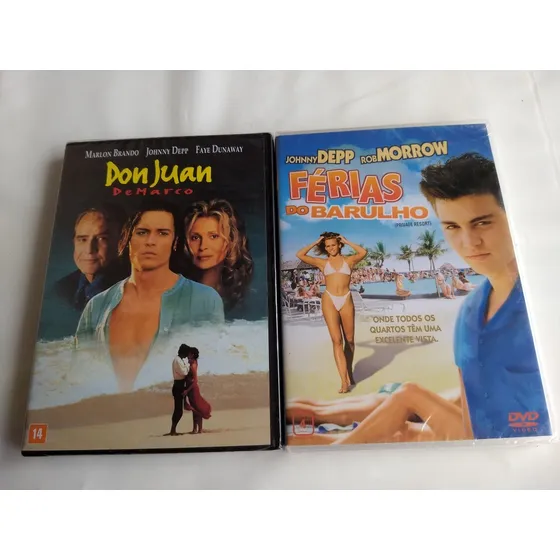 Dvd Don Juan Demarco + Férias Do Barulho 