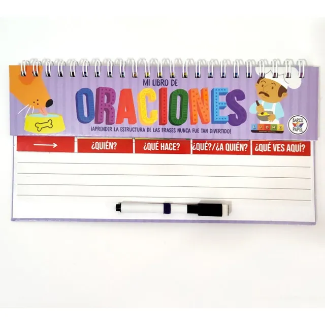 Mi Libro De Oraciones Con Marcador Para Armar Barco De Papel