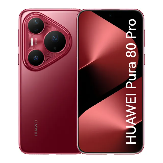 Smartphone Huawei Pura 80 Pro 12gb+512gb Sofisticado E Poderoso Câmera Ultra-iluminação Design Premium Tela Oled Huawei X-true Vermelho