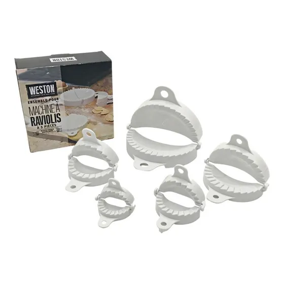 Set De Formadora Manual Para Empanadas Marca Weston. Bredys