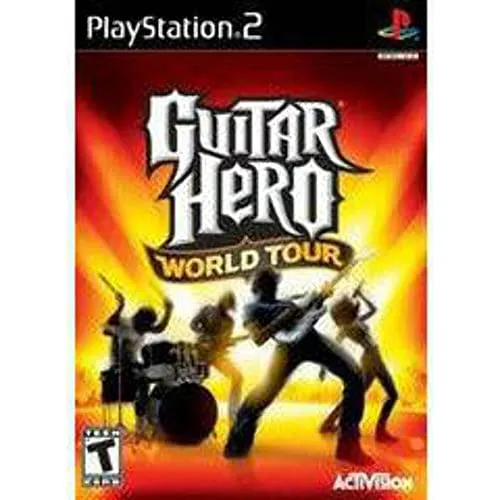 Guitar Hero World Tour Ps2 - Juego Solo, Diversin Infinita