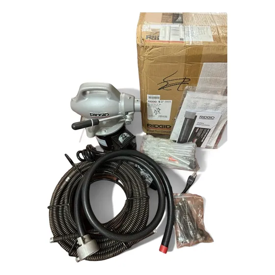 Máquina Para Destapar Cañerías Ridgid K50 Nueva Con Guayas