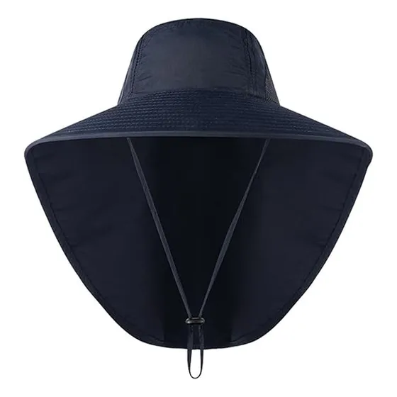 Gorro Capelina Sombrero Cubre Nuca Protección Uv Playa Pesca