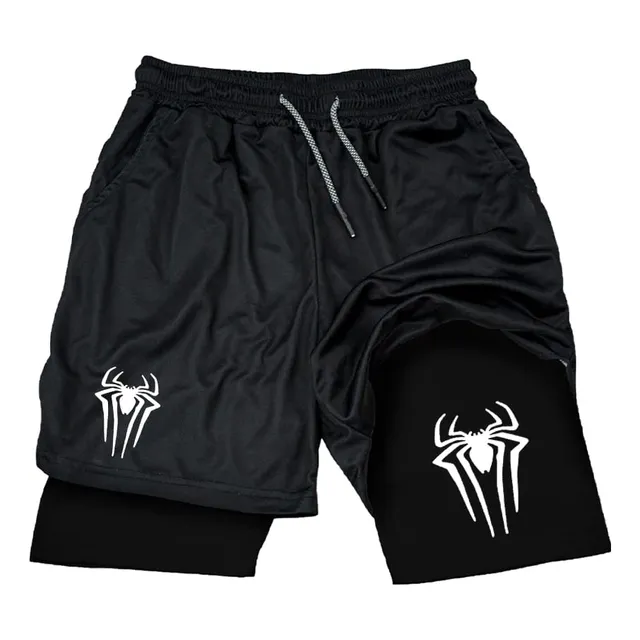 Gym Shorts Deportivo Spider Pantalon Corto