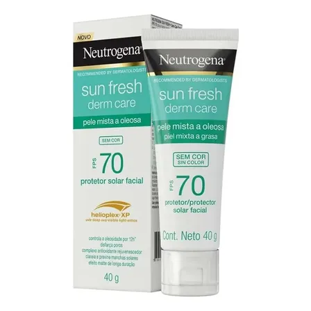 Protetor Solar Neutrogena Pele Oleosa Fps70 40g