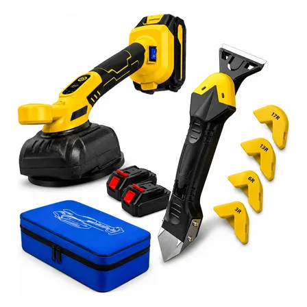 Kit Maquina Para Assentar Piso 48v + Acessorios