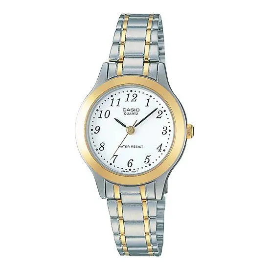 Reloj Casio Ltp-1128g Analogo Para Dama
