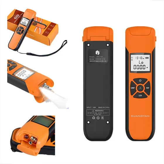 Mini Medidor De Potência Fibra Óptica Teste Power Meter G10