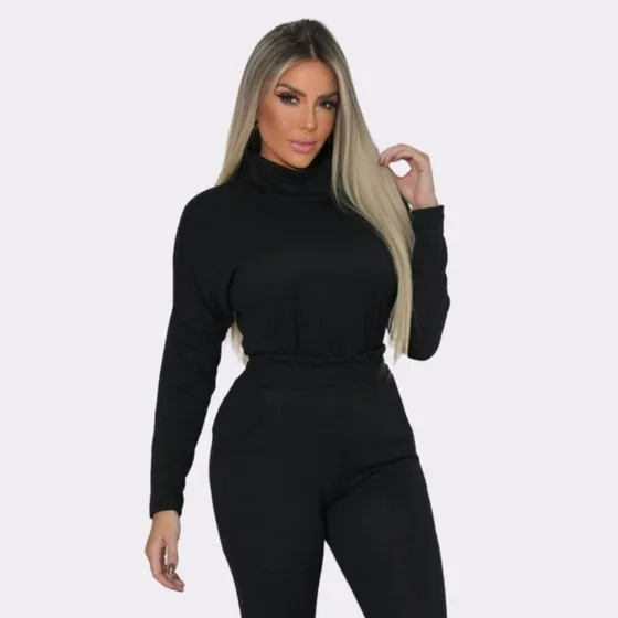 Conjunto De Inverno Lanzinha Roupas De Frio Quentinha Barato