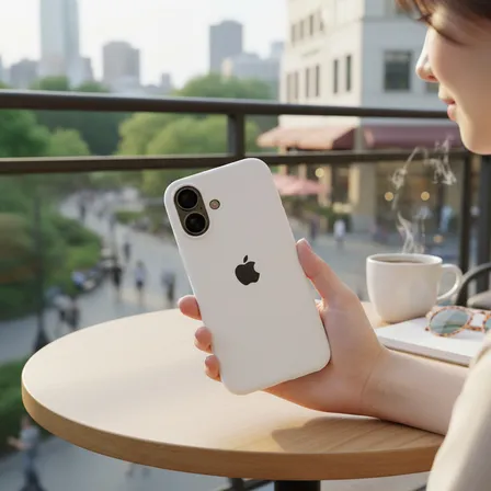 Capa P/ iPhone 17 Logo Maçã Silicone Premium Cores Diversas