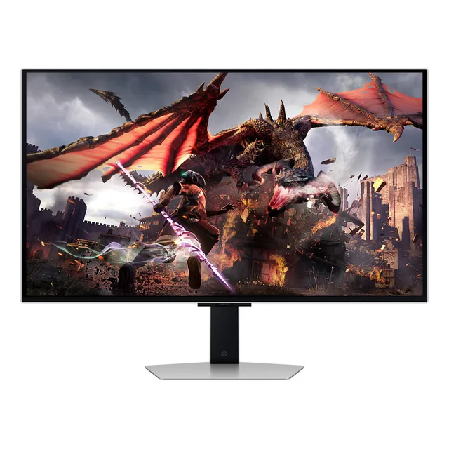 Monitor para jugadores Samsung Odyssey OLED G8 32 Uhd, pantalla plana, panel OLED, 240 Hz, 0,03 ms, HDR10+, tiene, HDMI, HDCP, conmutador de fuente automático+