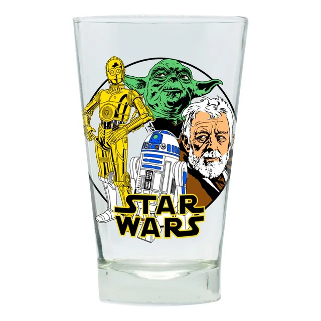 Vaso Star Wars Yoda Obi Wan R2d2 C3po Simil Pepsi Ur Sw
