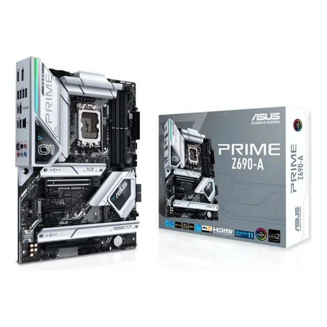 Motherboard Asus Prime Z690-a 1700 12°gen 2 Color Negro