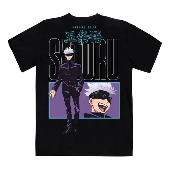 Playera Oversize Gojo Jujutsu Kaisen Original