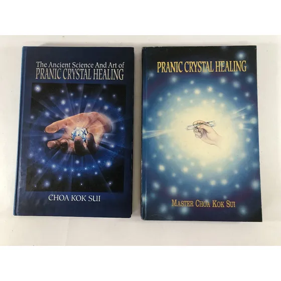 Livros Pranic Crystal Healing Choa Kok Sui 2 Volumes K244