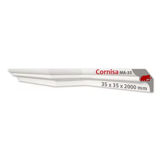 Moldura Telgopor Techo Pared Ma 35 Interior Cornisa Guarda