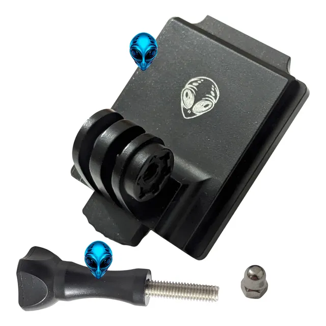 Adaptador (aluminio) Nvg Para Casco Táctico Camaras Gopro 