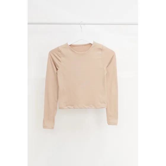 Remera Manga Larga Modal Mango #4424