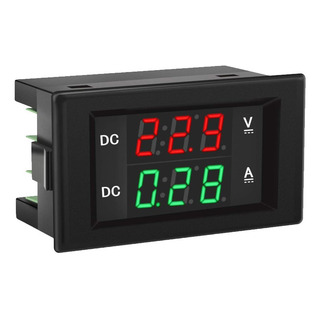 Medidor Corrente Voltagem Tensão Digital 100a 30v Medidor Corrente Voltagem Tensão Digital 100a 30v