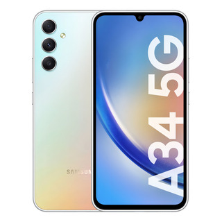 Samsung Galaxy A34 5g 128 Gb Prata 6 Gb Ram Samsung Galaxy A34 5g 128 Gb Prata 6 Gb Ram