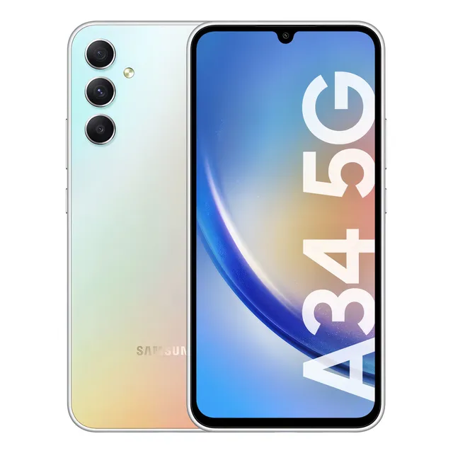Samsung Galaxy A34 5G 128 GB Prata 6 GB RAM - Excelente (Recondicionado)