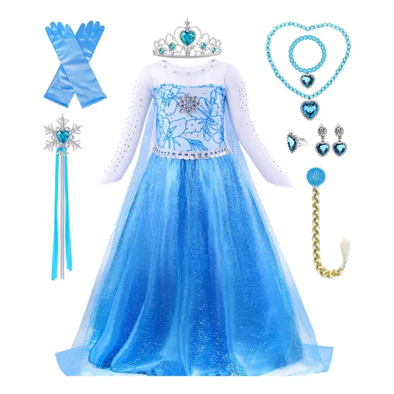 Vestido De Elsa | MercadoLibre 📦
