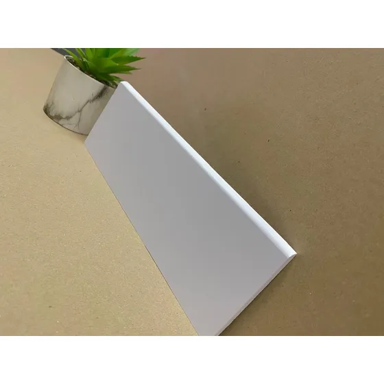 Rodapié De Pvc Pieza De 2.44.mt De Largo
