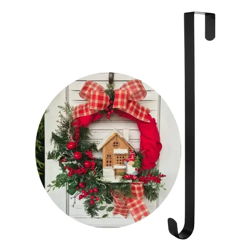K. Large 40cm Christmas Wreath For Front Door . | MercadoLivre
