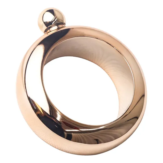 Comfysail Petaca Portátil Con Pulsera De Acero Inoxidable De