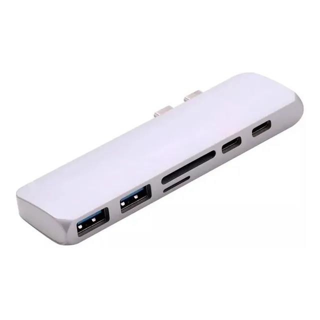 Adaptador Hub 7 En 1 Compatible Con Macbook Pro Tipo C Usb 3