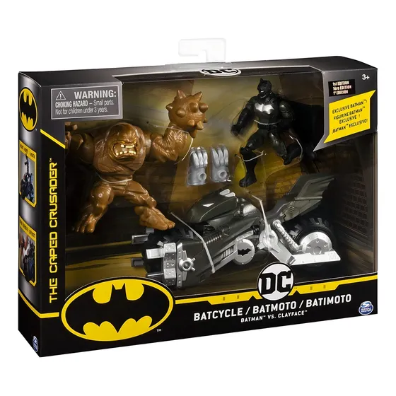 Figura Batman Batimoto Batman Vs Clayface Original Oficial