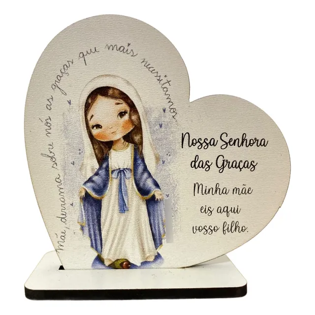 30 Lembrancinhas Religiosas Católicas Lindas Brinde Mdf