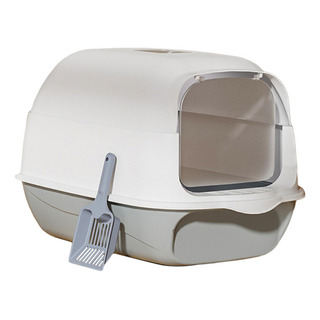 Caja De Arena Para Gatos Totalmente Cubierta, Bandeja Con Caja De Arena Para Gatos Totalmente Cubierta, Bandeja Con