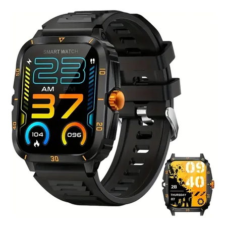 SMARTWATCH LLAMADAS BLUETOOTH BRÚJULA DEPORTIVO