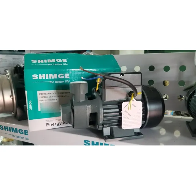 Bomba De Agua 1/2hp Marca Shimge 100% Cobre Voltaje 110/220