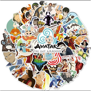 Set 50 Stickers Avatar Aang Sokka Katara Appa Calcomanias Set 50 Stickers Avatar Aang Sokka Katara Appa Calcomanias