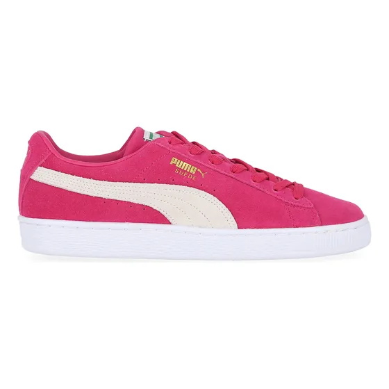Zapatillas Puma Suede Classic Xxi Hombre En Rosa Y Blanco
