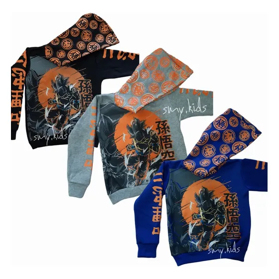 Sueter Dragon Ball Goku Varios Colores