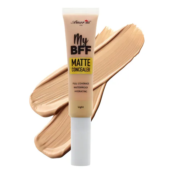 Corrector De Maquillaje Concealer Matte Color Bff Amor Us  Tono Light