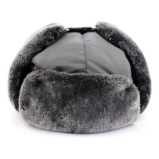 Gorro Ruso Aviador Térmico Esquí Impermeable C/piel Ushanka