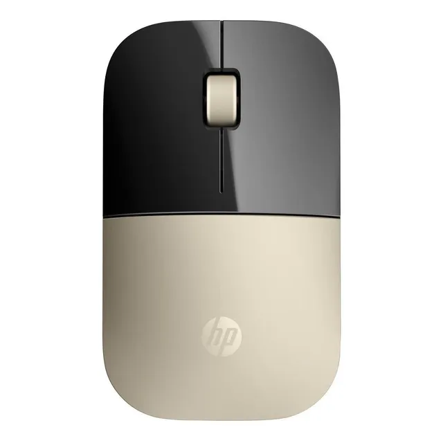 Mouse inalámbrico HPMOUSE Z3700 dorado