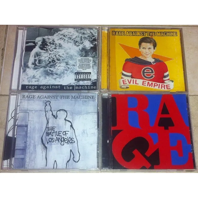 Cds Importados Coleccion Completa Rage Against The Machine