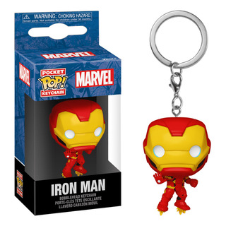 Chaveiro Funko Pop Keychain Marvel New Classics - Iron Man Chaveiro Funko Pop Keychain Marvel New Classics - Iron Man