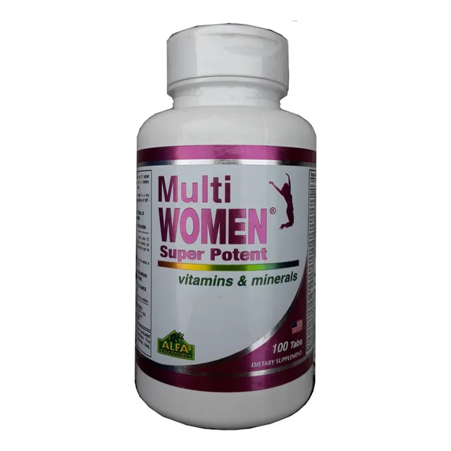 Multiwomen Multivitaminico Mujer Con Hierbas Salud Femenina